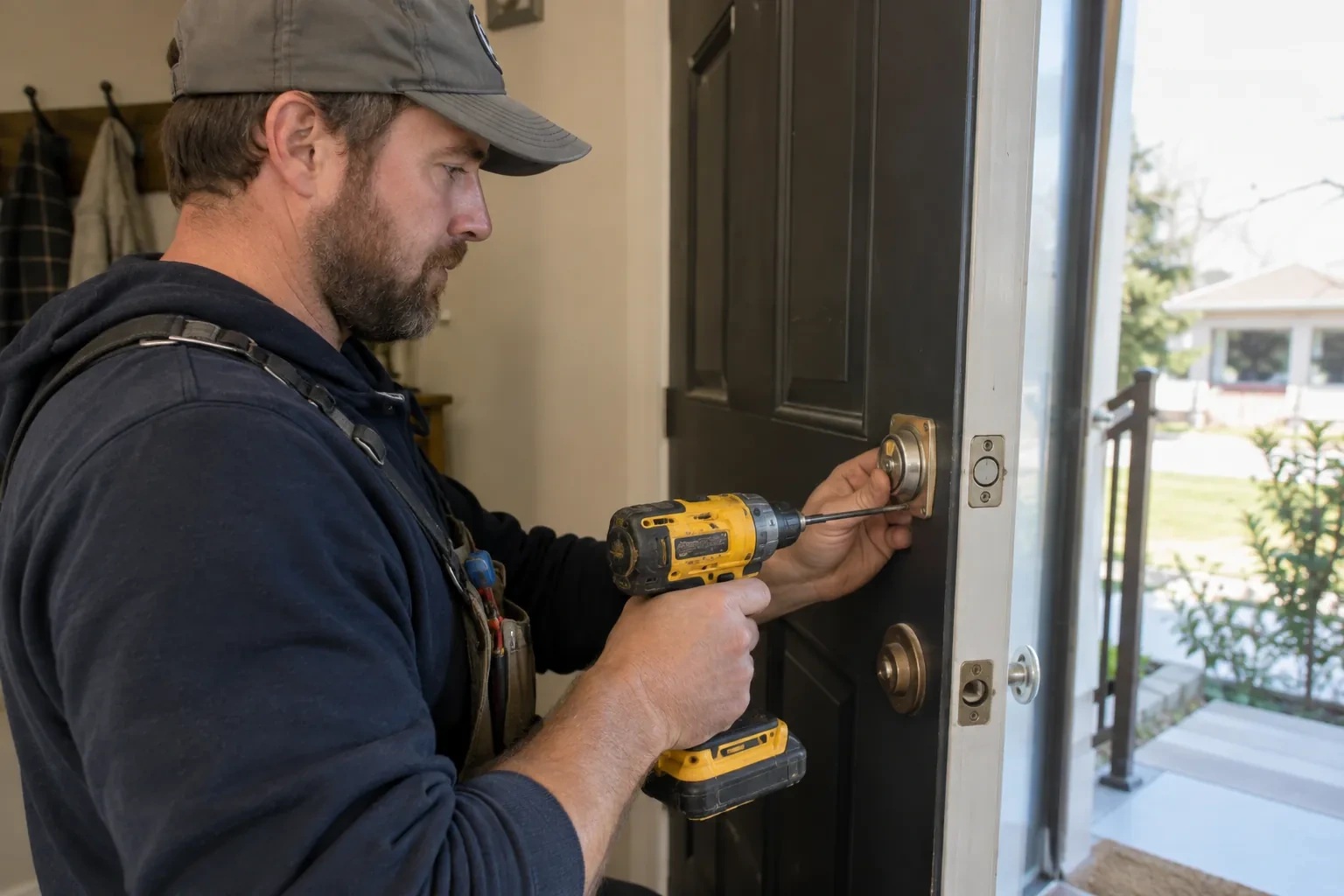 Illustrative locksmith scene — Alnwick/Haldimand